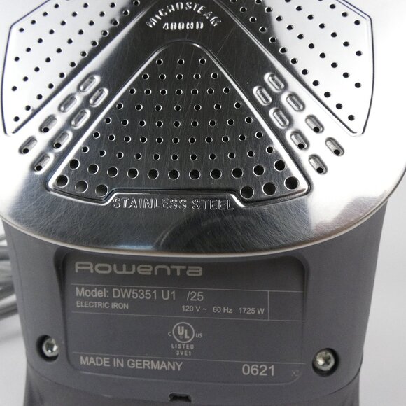 Rowenta DW5351 Focus Excel Steam Iron Stainless Soleplate 1725 Watt 400 Holes - Picture 8 of 16